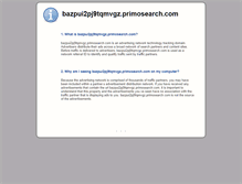Tablet Screenshot of bazpui2pj9tqmvgz.primosearch.com